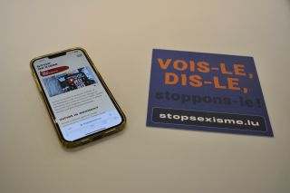 Taina Bofferding : « Sexismus : Erkenn et. Schwätz et un. Stopp et ! » - Lancement de la nouvelle campagne du ministère de l’Egalité en coopération avec le Conseil de l’Europe 
