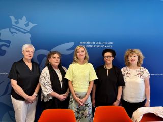 Taina Bofferding a rencontré le Conseil National des Femmes du Luxembourg (CNFL)